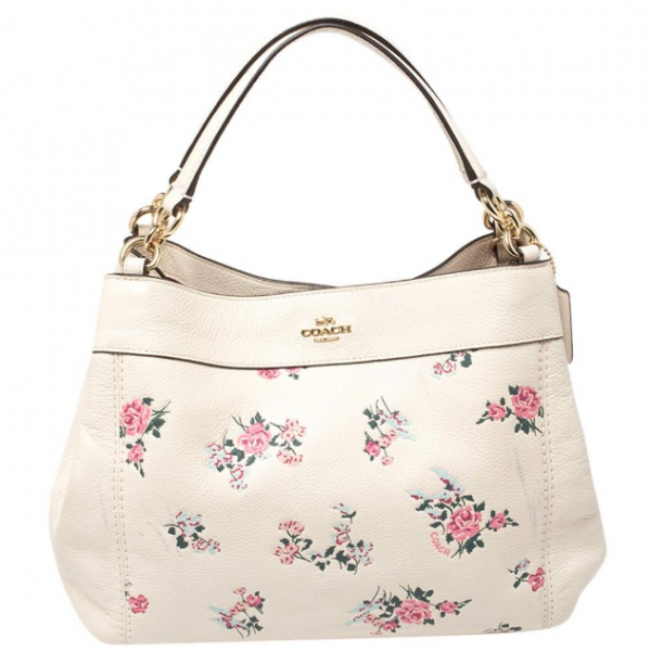 Tas bahu dengan motif floral